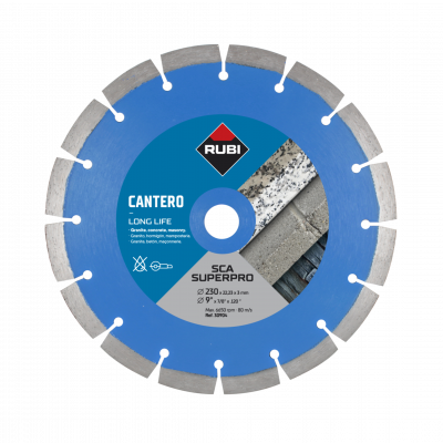 Disque SCA 230 MM SUPER PRO - RUBI | 30904
