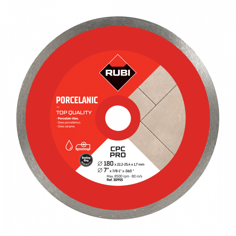 Disque CPC 180 PRO - RUBI | 30955