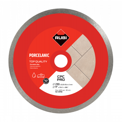 Disque CPC 230 PRO - RUBI | 30958