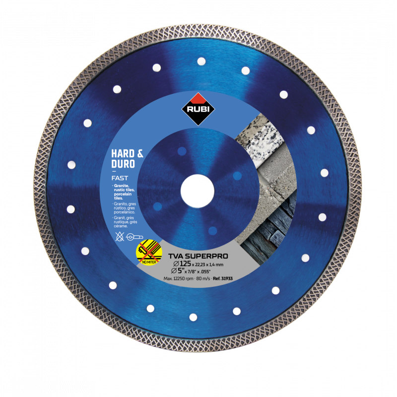 Disque TVA 125 SUPERPRO - RUBI | 31933