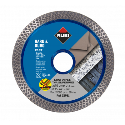 Disque MINI VIPER-TVA 85 SUPERPRO - RUBI | 32951
