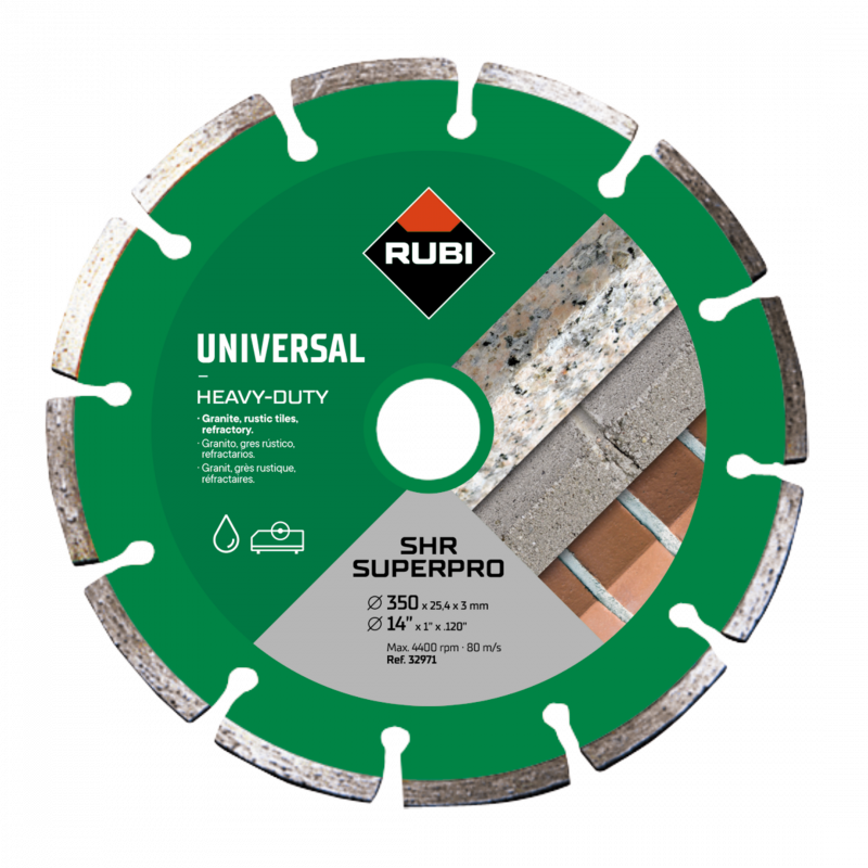 Disque SHR 350 SUPERPRO - RUBI | 32971