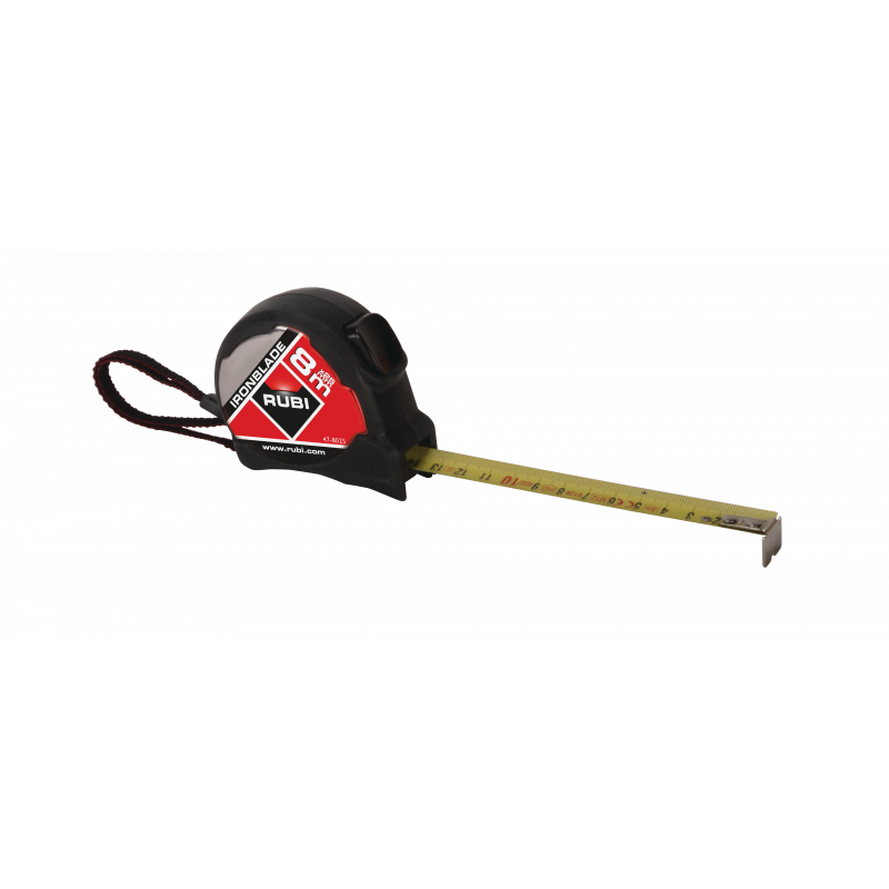 Mètre à Ruban IRONBLADE 5M X 25MM, DOUBLE MARQUE - RUBI | 75909