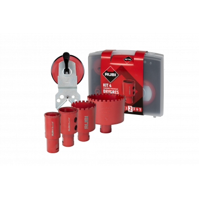 KIT 4 Trépans DRYGRES PREMIUM - RUBI | 51931