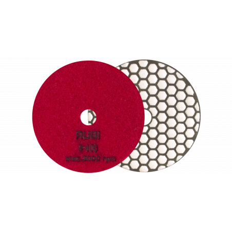Disque diamant polissage et ponçage à sec SEC Ø100 MM GR. 400 - RUBI | 62973
