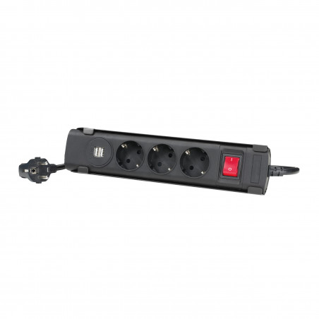 MULTIPRISE MAGNÉTIQUE COMPATIBLE UE GRISE - Blister - Milwaukee | 4932501310