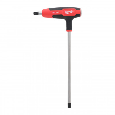 Clé mâle TORX poignée en T avec capsule de frappe T50 - Milwaukee | 4932498703