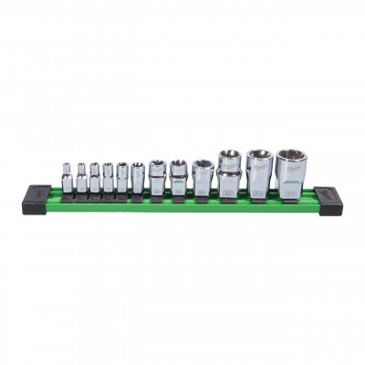 SET DE DOUILLES EXTERNES TORX 1/4", 3/8", 1/2" 13P CS - Milwaukee | 4932498799