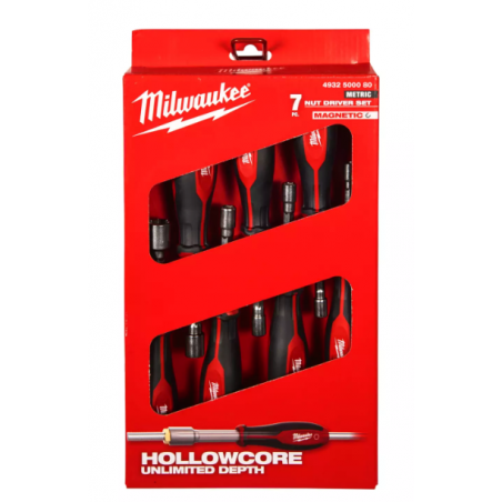 TOURNE ÉCROU MAGNÉTIQUE HOLLOWCORE 7 PCS - Milwaukee | 4932500080