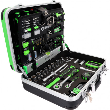 Coffret d'outillage généraliste COMPETITION 1/4"+1/2", 145 pcs - KSTools | 512.0145