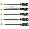 Jeu de limes COMPETITION, 5 pcs - KSTools | 512.0405