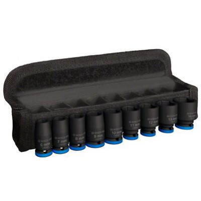 Set de 9 Douilles Impact PRO 6-14 25MM BOSCH | 2608003034