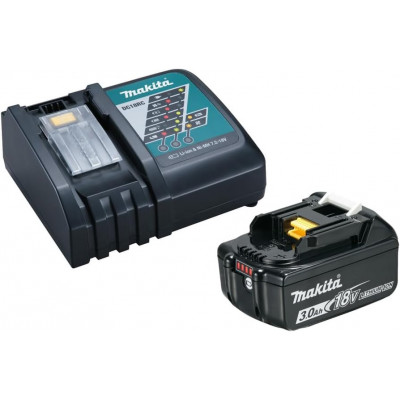 Pack Énergie 1 batterie BL1830B + 1 chargeur DC18RC Makita | 191A24-4