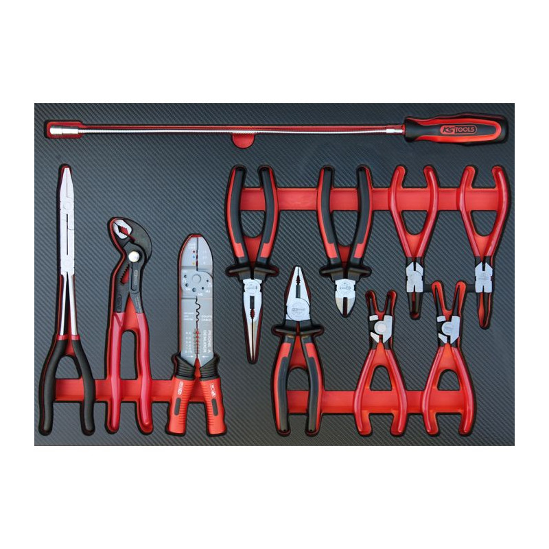 SERVANTE 7 TIROIRS - EDITION LIMITEE 2026 - ÉQUIPÉE DE 208 OUTILS KSTools | 826.7206F