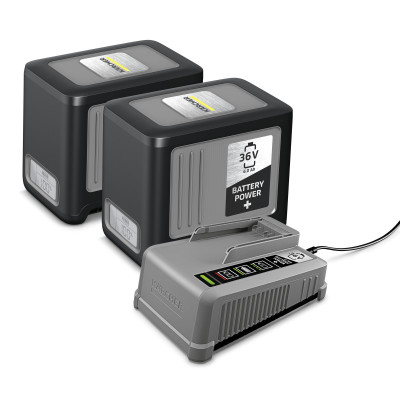 Batterie et chargeur Kit Starter batterie Power+ 36/60 - Kärcher | 2.445-071.0