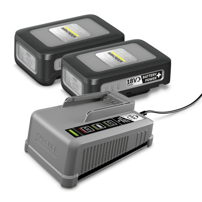 Batterie et chargeur Kit Starter batterie Power+ 18/30 - Kärcher | 2.445-072.0