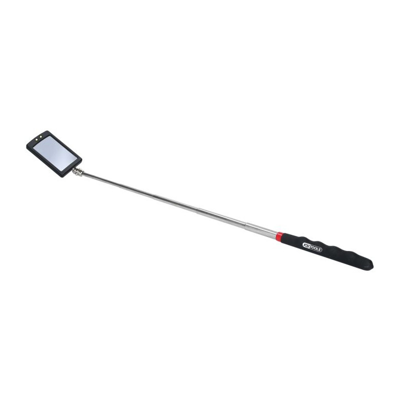 Miroir d’inspection flexible avec éclairage KSTools | 550.1136