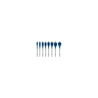 Mèche plate Expert Cut Speed 12/16/18/20/22/25/28/32 mm 8 pces - BOSCH | 2608902111