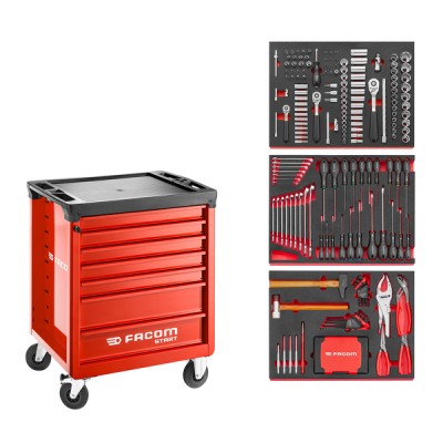 SERVANTE START M3 + COMPO OUTILLAGE 261 PIECES EN MODULES MOUSSES - FACOM | START.M3ACM2