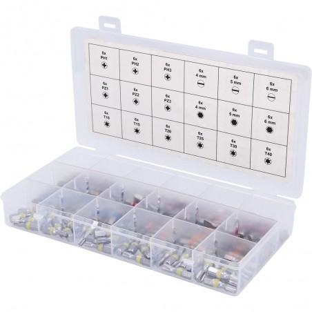 Assortiment d’embouts TORSIONpower, 108 pcs - KSTools | 918.3108