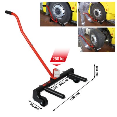 Chariot de transport Performance XXL, 250kg - KSTools | 160.0255