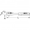 Cliquet réversible SlimPOWER 1/4'' , 72 dents - KSTools | 920.1490
