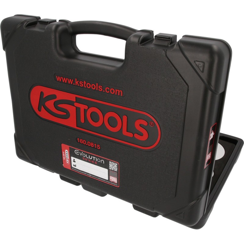 Jeu d’adaptateurs universels de manchon de purge pour la purge des freins, 17 pcs - KSTools | 160.0815