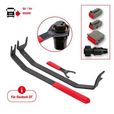 Jeu d’outils de déverrouillage de capteur de frein Knorr, 3 pcs - KSTools | 460.0505
