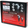 Jeu de clés multifonctions 1/4''  + 3/8''  + 1/2'' , 3 pcs - KSTools | 114.0060