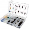 Jeu de clips de fixation - Tesla, 150 pcs - KSTools | 420.0790