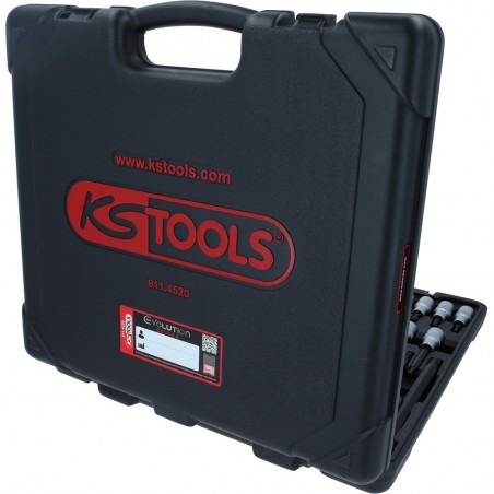 Jeu de douilles à embout 1/2''  RIBE®, 32 pcs, courtes, longues et extra-longues - KSTools | 911.4520