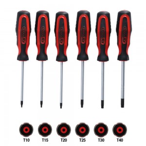 Jeu de tournevis ERGOTORQUEplus, 6 pcs., TORX - KSTools | 159.0030