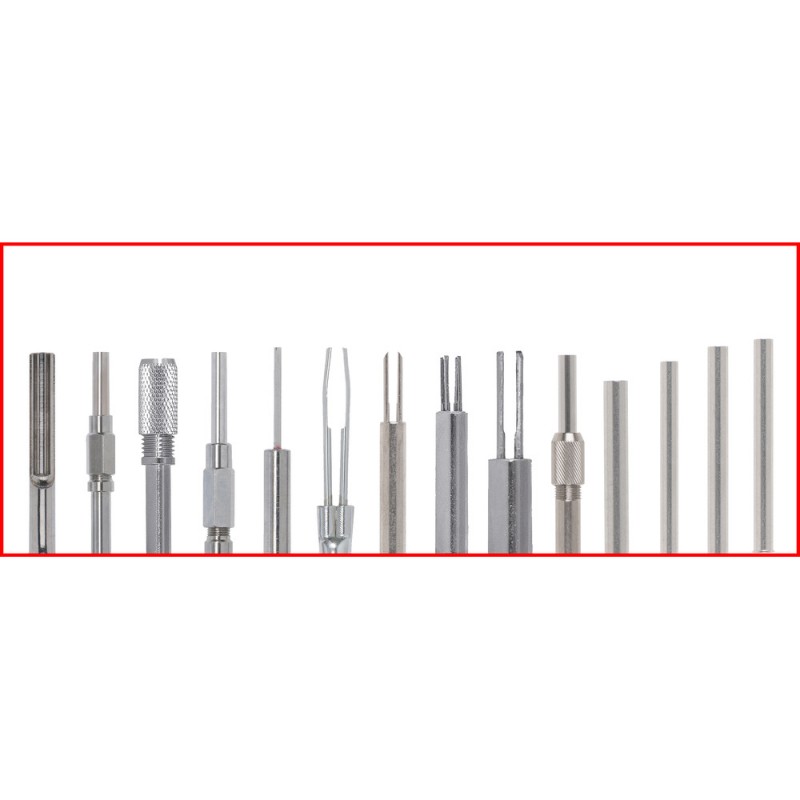 Jeu d'extracteurs de cosses pour PL, 14 pcs - KSTools | 150.1215