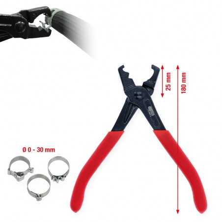 Pince pour colliers auto-serrants - KSTools | 115.0907