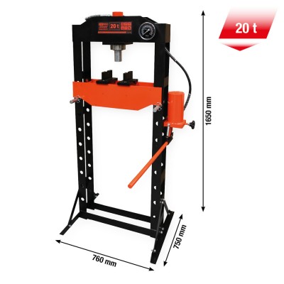 Presse hydraulique d’atelier Performance , 20 t - KSTools | 160.1150