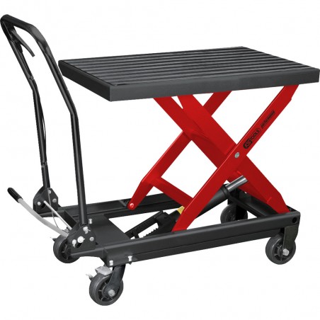 Table de dépose hydraulique Performance  sur roulettes, 500 kg - KSTools | 160.1315