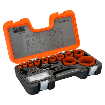 Coffret Trépans 13PCS 19-79 - Bahco | 3834-SET-53