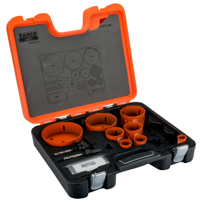 Coffret Trépans 9PCS 25-114 - Bahco | 3834-SET-86