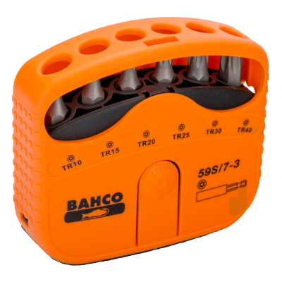 Jeu 7 embouts + 1 porte embou - Bahco | 59S/7-3