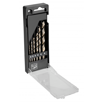 Set Forêt HSS-G PR Métal 6 PC - Bahco | 4513-SET-6