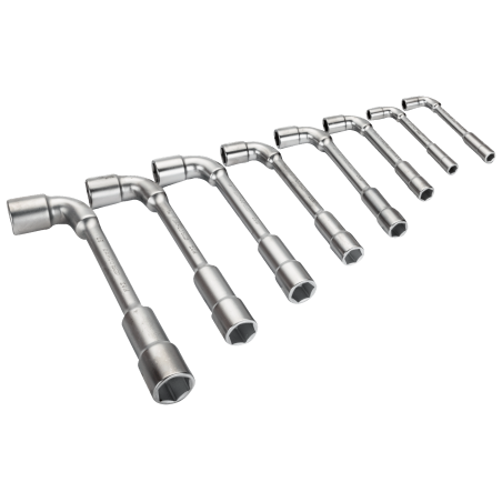 Jeu 8PC clés pipe débouchée 6P - Bahco | 29M/8