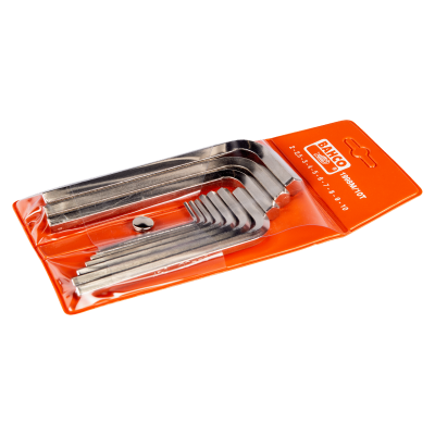 Jeu 10PCS clés male NICKEL - Bahco | 1998M/10T