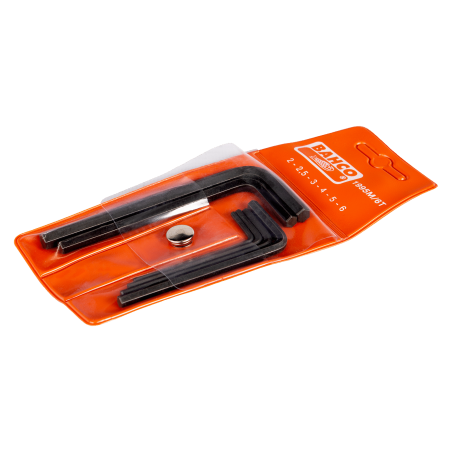Jeu 6PCS clés male coudée HEX - Bahco | 1995M/6T