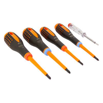 Jeu 4 Tournevis isolés ERGO - Bahco | BE-9885S