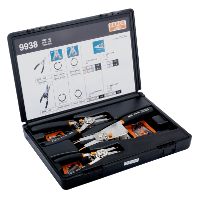 KIT 3 Pinces CIRCLIPS REVERS - Bahco | 9938