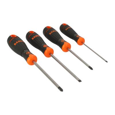 Set 4 Tournevis à fente/PH - Bahco | B219.004