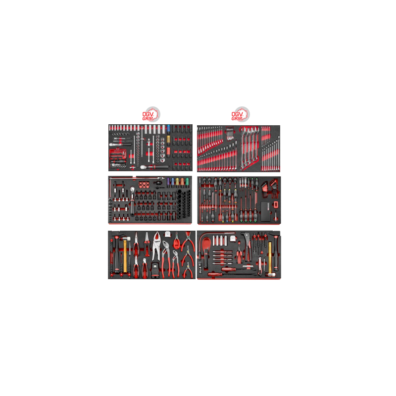 Servante édition limitée EO31 JET.7M4 + composition 6 modules mousses - FACOM | JETM4X-EO31