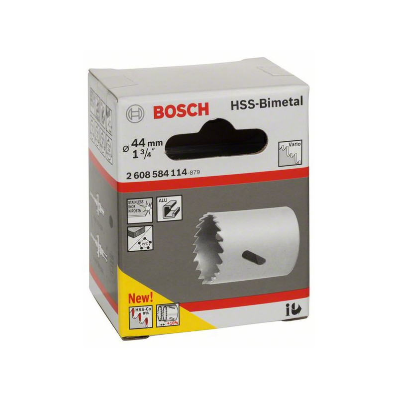 2608584114 Scie-trépan HSS bimétal pour adaptateur standard Accessoire Bosch pro outils