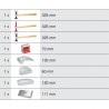 Coffret de débosselage de carrosserie 8 pcs KS Tools | 140.2100F