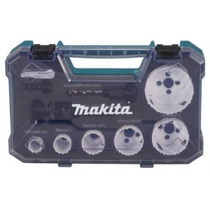 Coffret Makita 6 Scies Cloches Bi-Métal Ø 20, 25, 32, 40, 51, 65mm Makita | D-47139